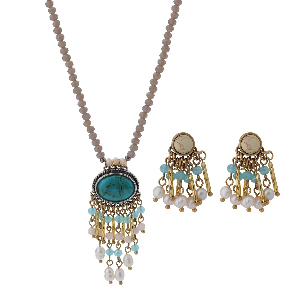 Ethnic Fashion Photography - Gioielli Statement con Catena per Maglione,