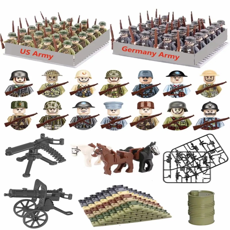 24 Pezzi/Set Blocchi da Costru - Ethnic Fashion World recensione e prezzo