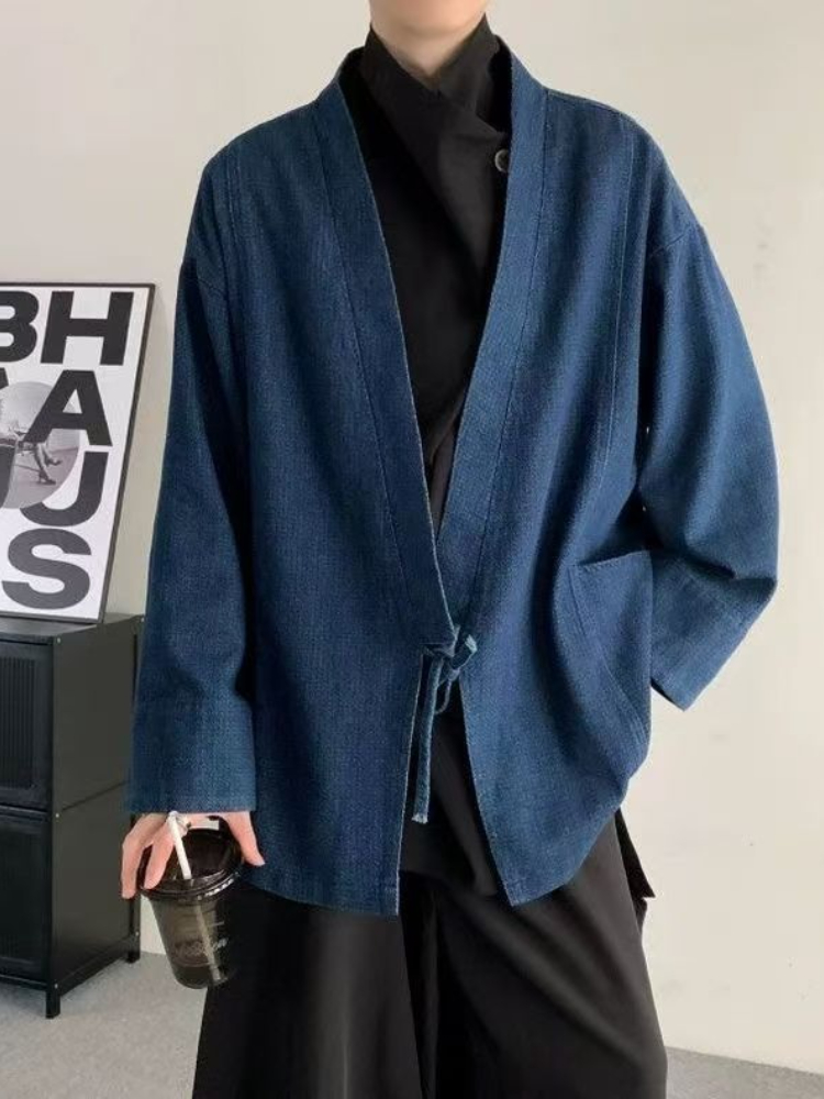 Cappotto di jeans vintage stil - Haori Japanese Jacket recensione e prezzo