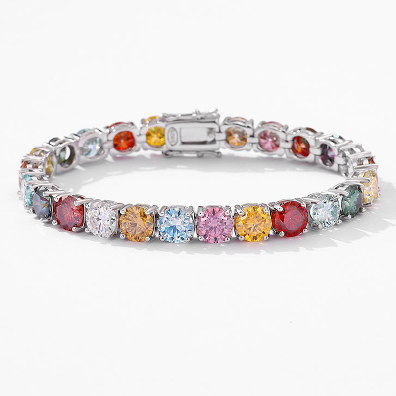 Bracciale in moissanite color  - Ethnic Fashion Wear For Women recensione e prezzo